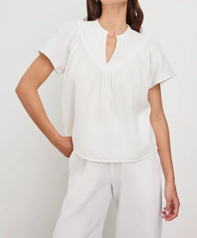 RAILS SAYER SHIRT IN WHITE