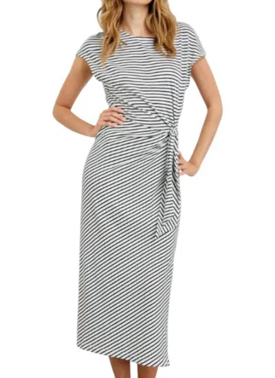 Rails Selah Dress In Ivory/navy In Multi