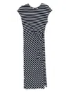 Rails Selah Faux Wrap Dress In 蓝色