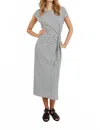 Rails Selah Midi Dress In Ivory/navy In White