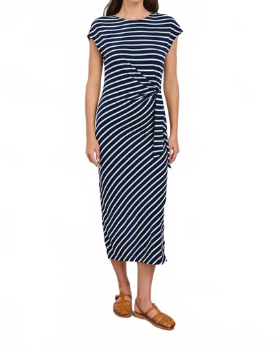 Rails Selah Midi Dress In Navy Blue