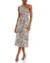 Rails Selani Asymmetric Midi Dress In Russet Floral