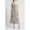 Rails Selani Asymmetric Midi Dress In Russet Floral