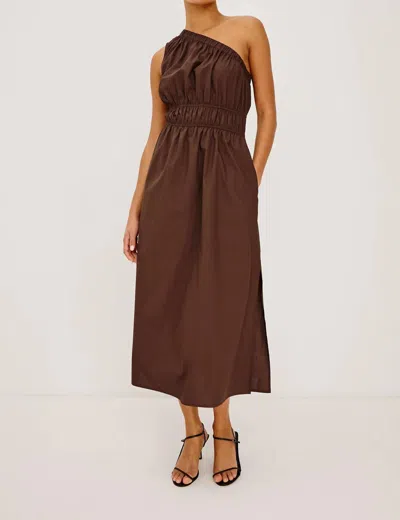 Rails Selani Midi Dress In Espresso In Brown