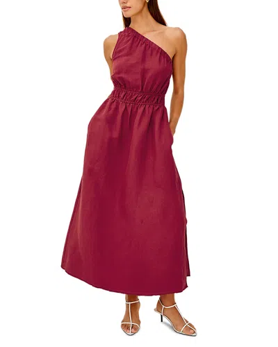 Rails Selani One Shoulder Maxi Dress In Red