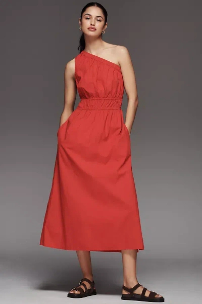 RAILS SELANI ONE-SHOULDER MIDI DRESS