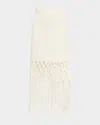 Rails Sevilla Crochet Knit Skirt In Neutral