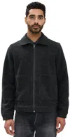 Rails Shael Zip-up Jacket In Graphite