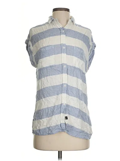 Pre-owned Rails Short Sleeve Button Down Shirt In Gray