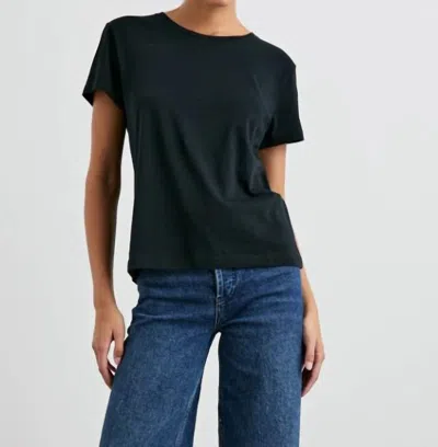 Rails Short Sleeve Classic Crew T-shirt In Black