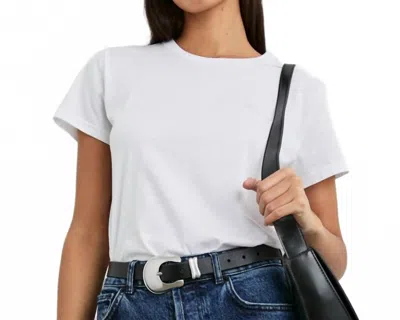 Rails Short Sleeve Classic Crew T-shirt In White