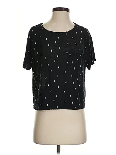 Pre-owned Rails Short Sleeve T-shirt In Black