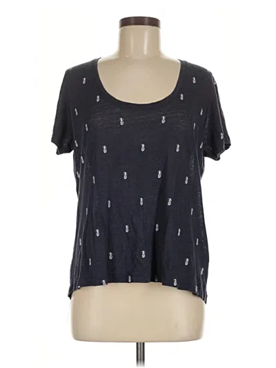 Pre-owned Rails Short Sleeve T-shirt In Black