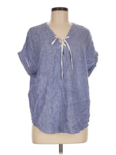 Pre-owned Rails Short Sleeve T-shirt In Blue