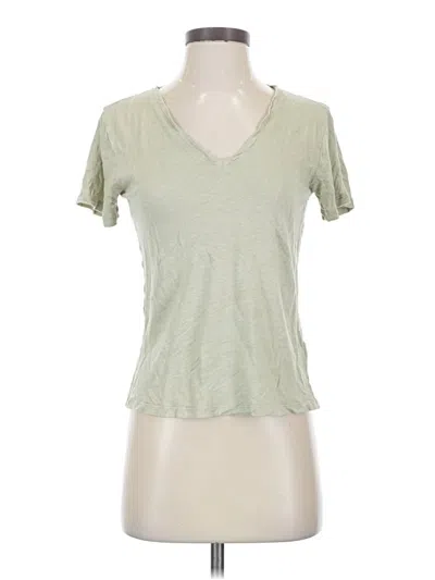 Pre-owned Rails Short Sleeve T-shirt In Green