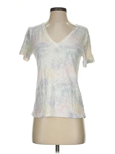 Pre-owned Rails Short Sleeve T-shirt In Ivory