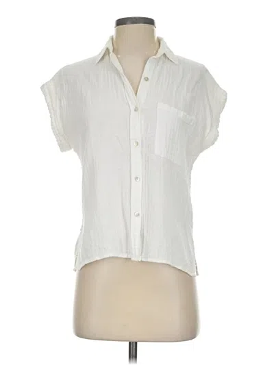 Pre-owned Rails Short Sleeve T-shirt In Ivory