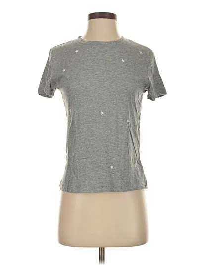 Pre-owned Rails Short Sleeve T-shirt In Silver
