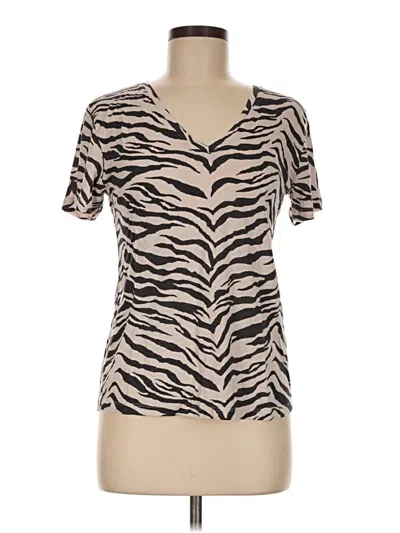 Pre-owned Rails Short Sleeve T-shirt In Tan