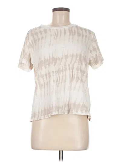 Pre-owned Rails Short Sleeve T-shirt In White