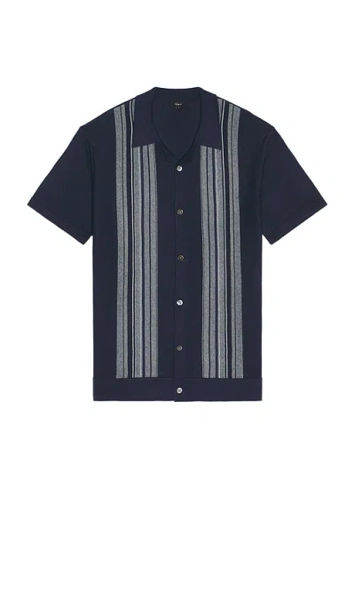 Rails Silas Button Down Shirt In Blue