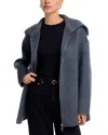Rails Silves Wool Blend Oversize Jacket In Gray