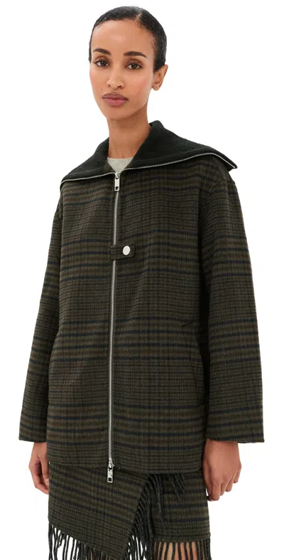 Rails Silves Wool Jacket Highland Plaid In Multi