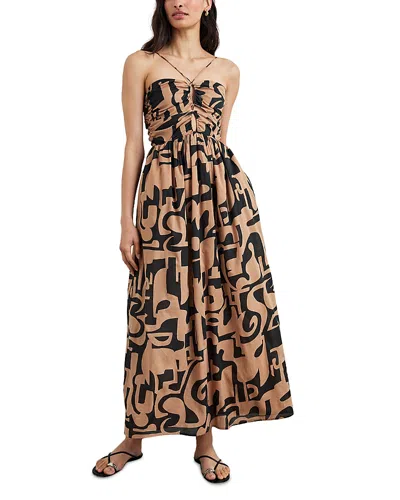 Rails Silvia Open Back Dress In Santorini