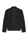 Rails Simon Full Zip Jacket In Blue