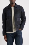 Rails Simon Plaid Zip-up Jacket In Gray