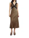 Rails Simona Lace-trim Midi Slip Dress In Multi