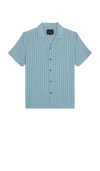 Rails Sinclair Button Down Shirt In 褪色蓝