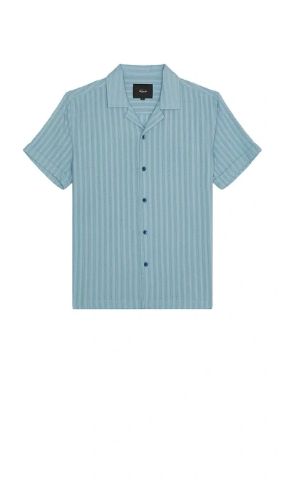 Rails Sinclair Button Down Shirt In 褪色蓝