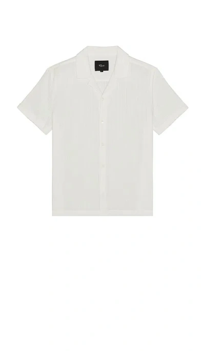 Rails Sinclair Button Down Shirt In 白色