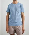 Rails Men's Skipper Cotton Jersey Short-sleeve T-shirt In Steel