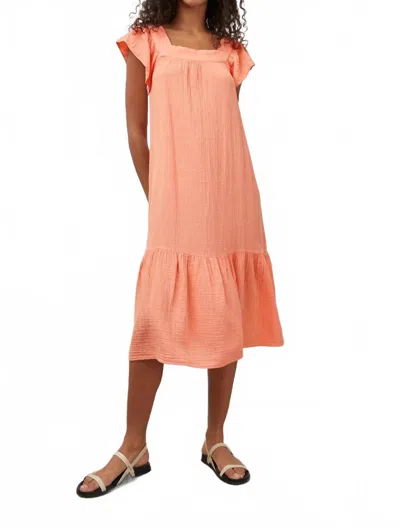 Rails Skylar Dress In Peach Amber In Multi