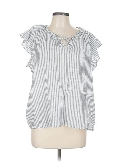 Pre-owned Rails Sleeveless Blouse In Gray
