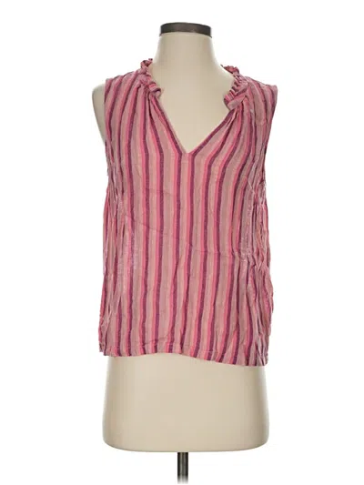 Pre-owned Rails Sleeveless Blouse In Pink
