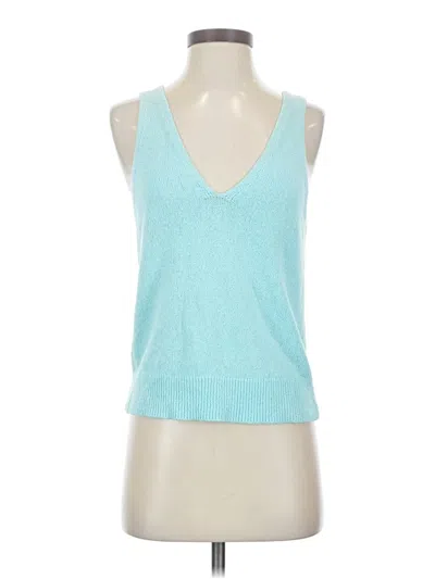 Pre-owned Rails Sleeveless Top Teal Scoop Neck Tops