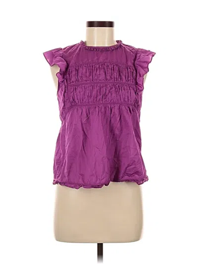 Pre-owned Rails Sleeveless T-shirt In Purple