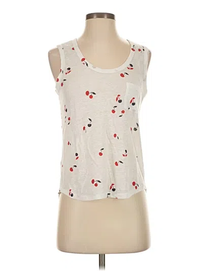 Pre-owned Rails Sleeveless T-shirt In White