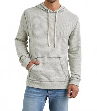 Rails Smith Hoodie In Cream Navy Stripe In Gray