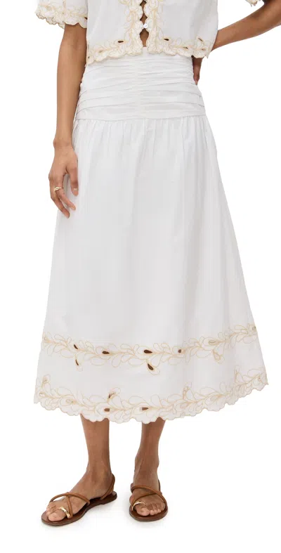Rails Sol Skirt White