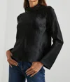 Rails Soleil Blouse In Black In Black