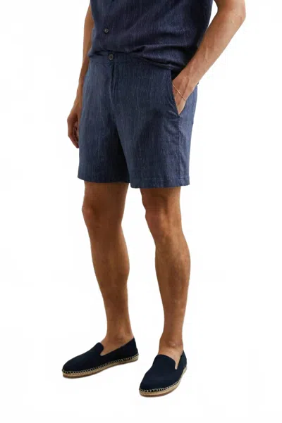 Rails Sona Short In Matrix Navy Pearl In Blue