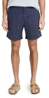 Rails Sona Shorts Matrix Navy Pearl In Matrix Navy Pearl