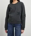 Rails Sonia Star Sweatshirt In Black