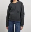 Rails Sonia Star Sweatshirt In Black