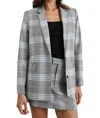 Rails Stanton Blazer In Cocoa Sky Check In Multi