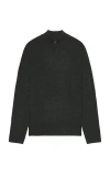 Rails Stark Quarter Zip Sweater In Green